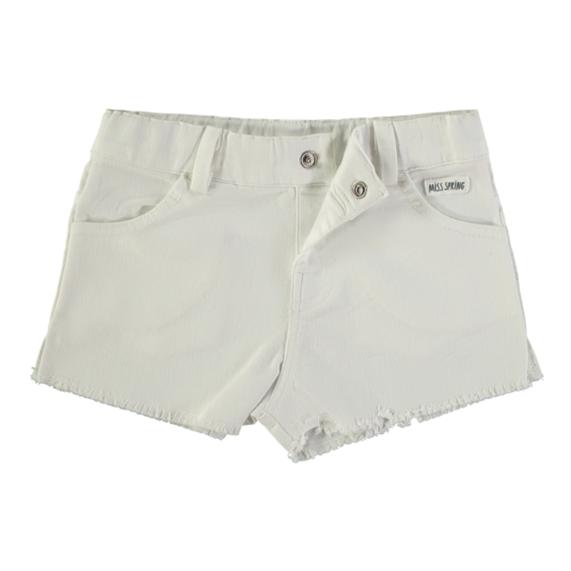 Calção ganga branco 3