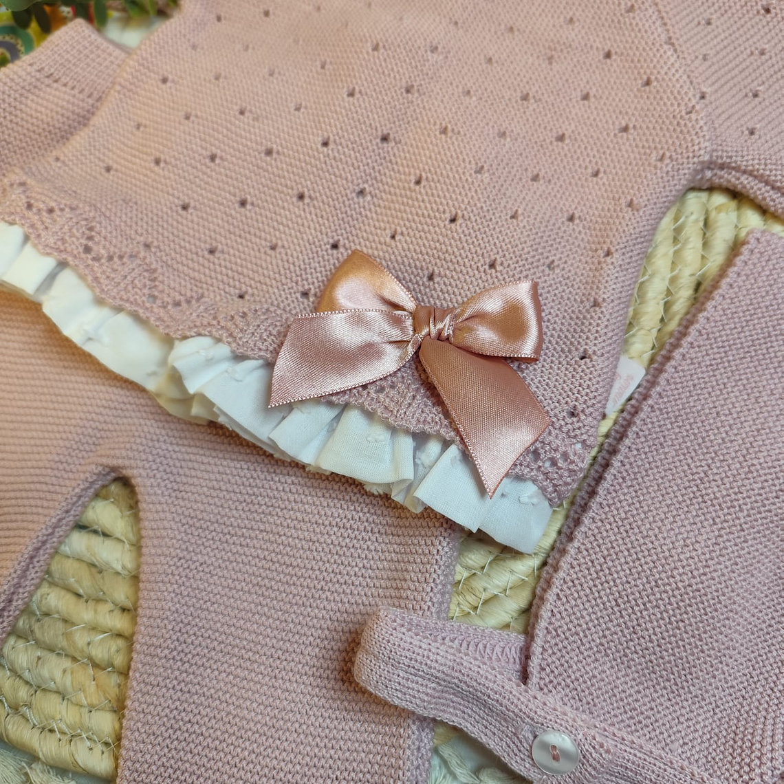 Conjunto malha fina com laço 2