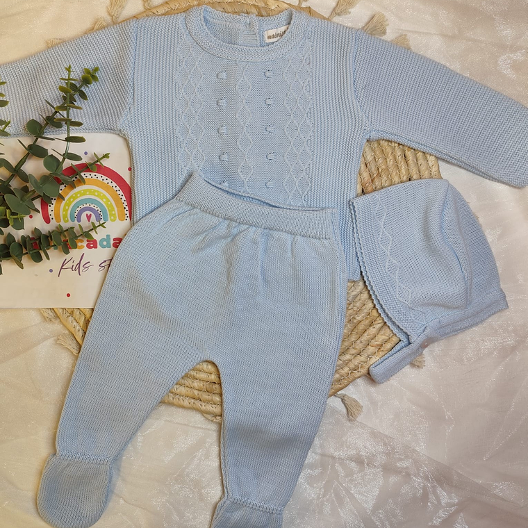 Conjunto malha com gorro 1