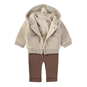 Conjunto sweat e casaco