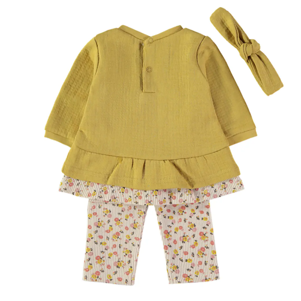 Conjunto florido com laço 2