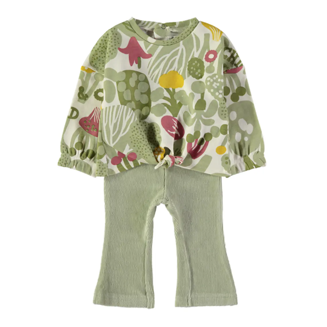 Conjunto florido menina 1
