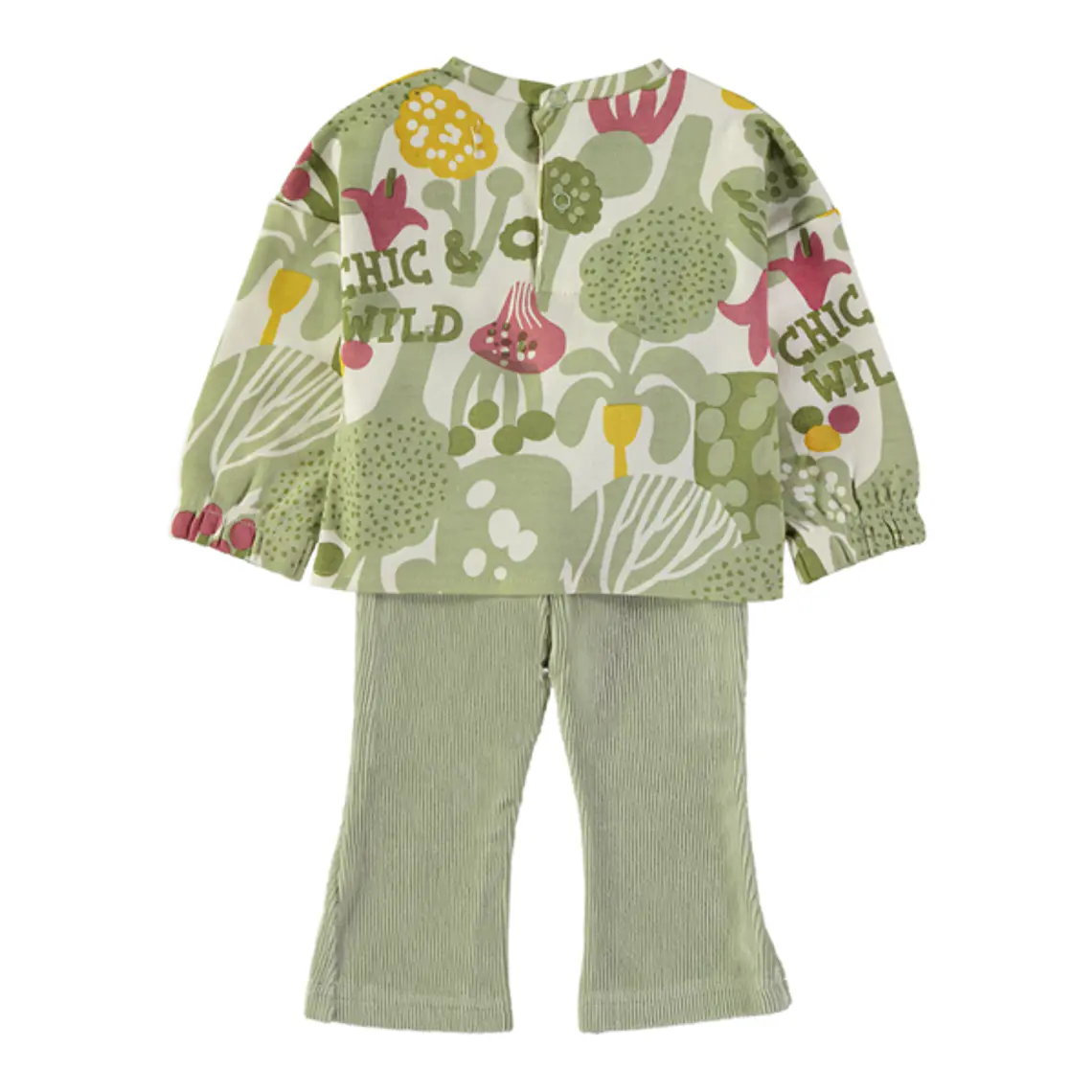 Conjunto florido menina 2