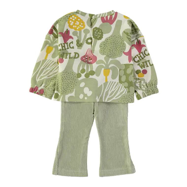 Conjunto florido menina 2