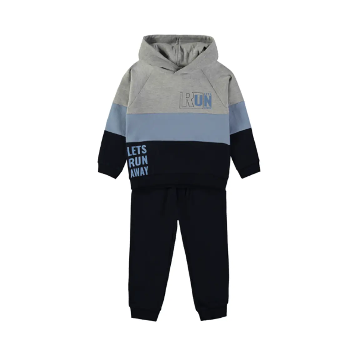 Conjunto 2 peças com capuz 1