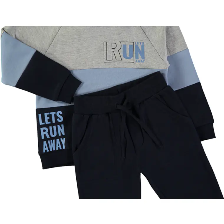 Conjunto 2 peças com capuz 3
