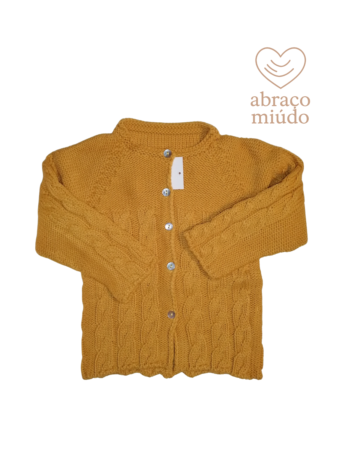 Casaco de Malha com Trança – 12 meses  1