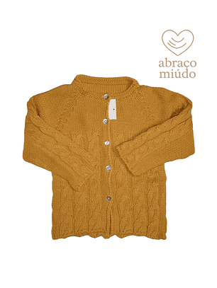 Casaco de Malha com Trança – 12 meses 