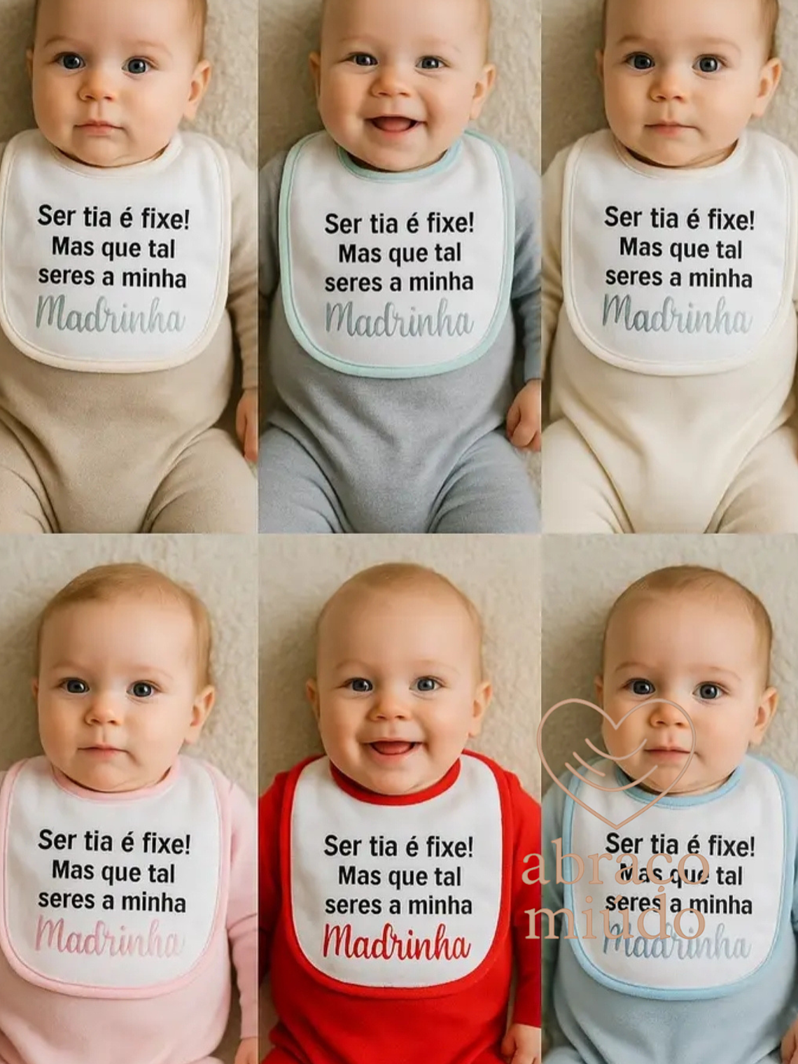 Babete com Mensagem – Tamanho Único  2