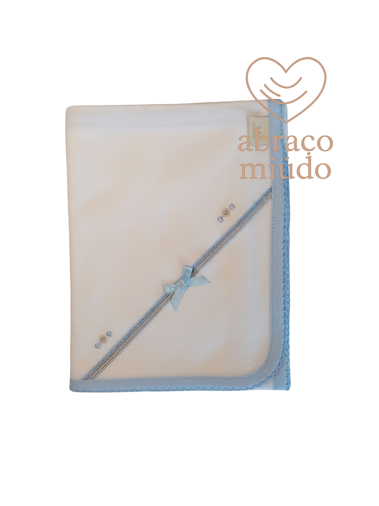 Fralda Bordada – 100% Algodão 1