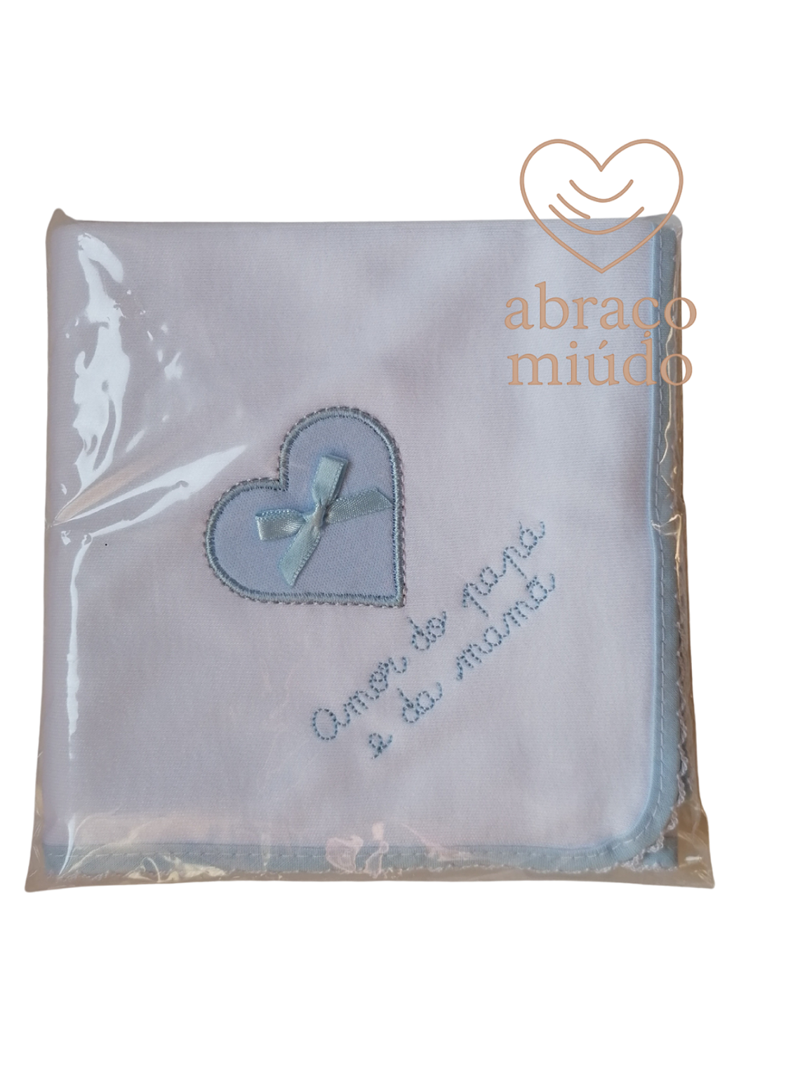 Fralda Bordada 100% Algodão – 