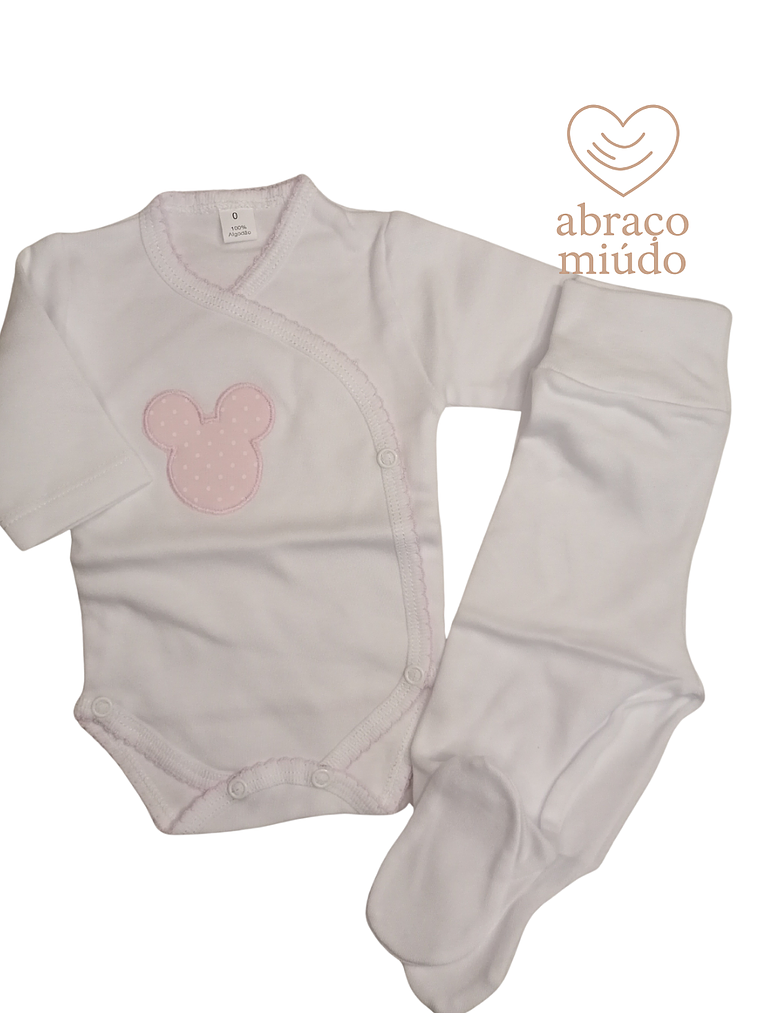 Conjunto Interior para Bebé vários tamanhos — 100% Algodão com Carda 3