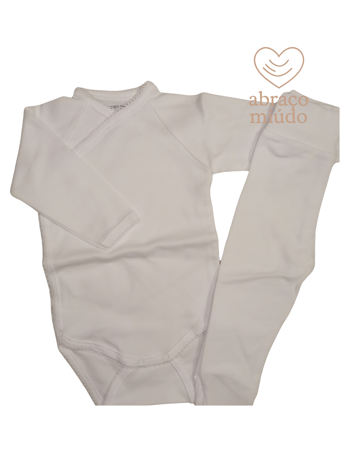 Conjunto Interior para Bebé vários tamanhos — 100% Algodão com Carda 3