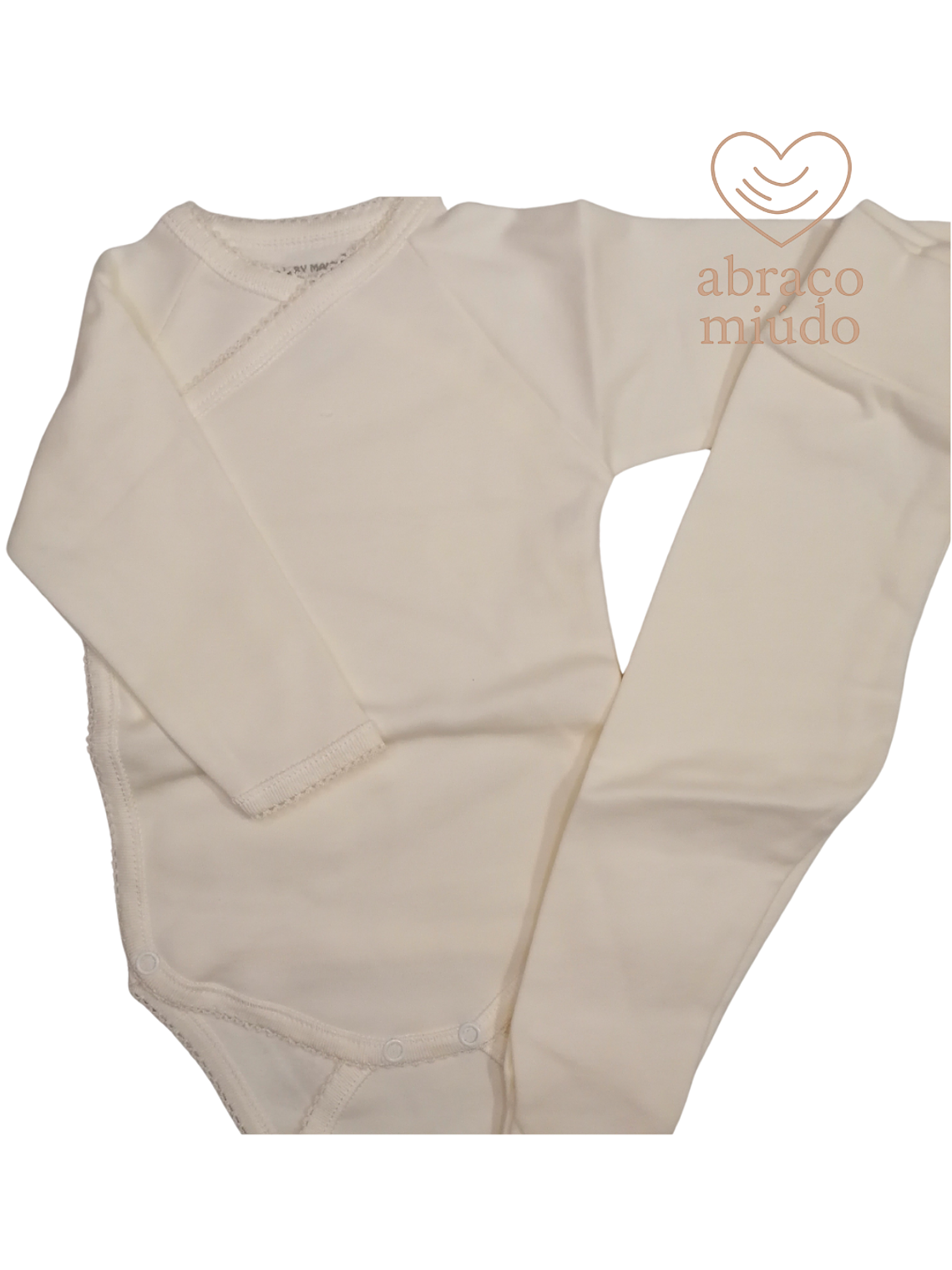 Conjunto Interior para Bebé vários tamanhos — 100% Algodão com Carda 4