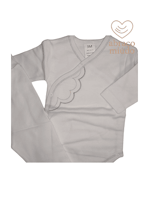 Conjunto Interior para Bebé 3 Meses — 100% Algodão com Carda