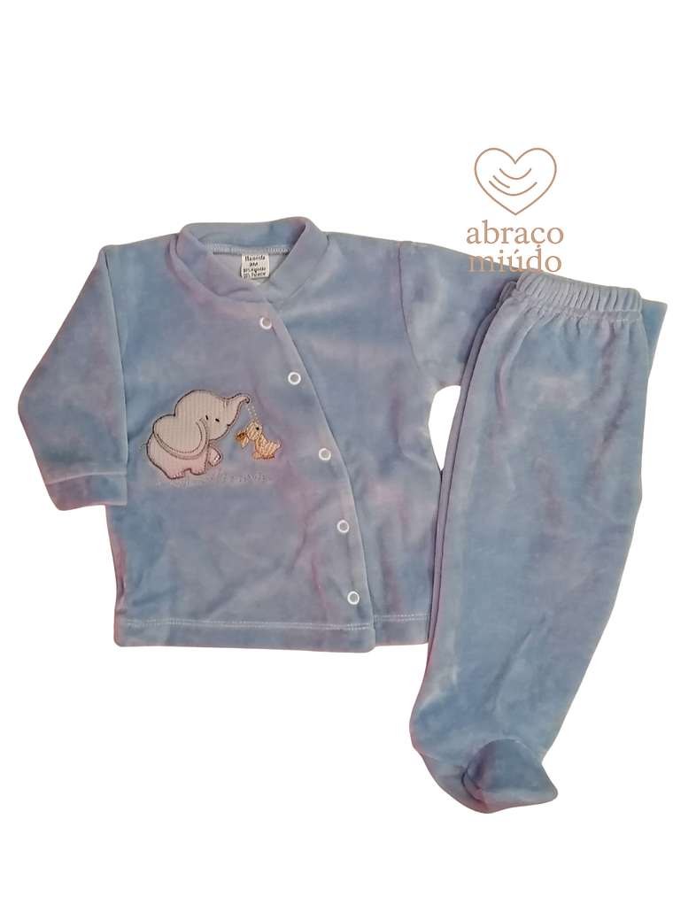Conjunto 2 Peças em Veludo – Tamanho 3 Meses 1