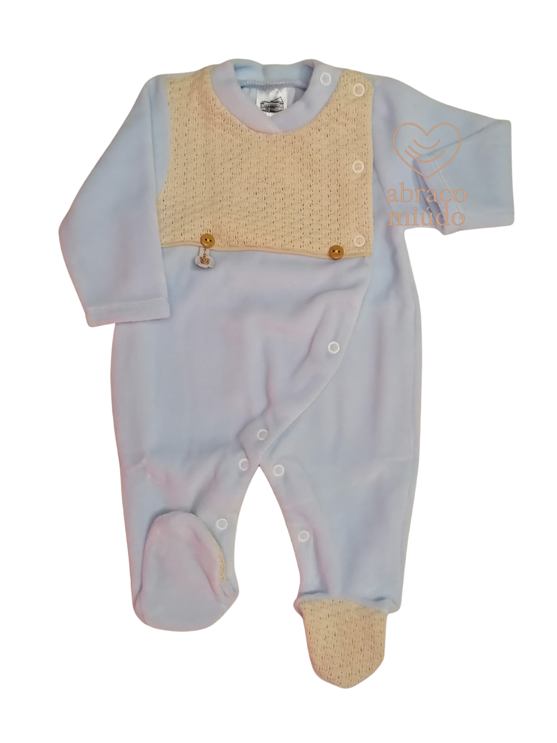 Babygrow de Veludo – Suave e Confortável vários tamanhos e cores 3