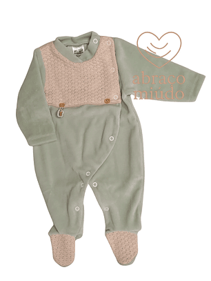 Babygrow de Veludo – Suave e Confortável vários tamanhos e cores