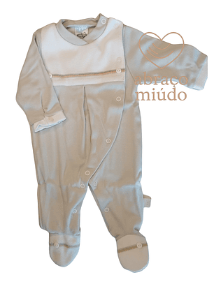 Babygrow 100% Algodão com Carda – Suave e Confortável. Várias cores e tamanhos. 