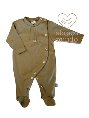Babygrow 100% Algodão com Carda – Suave e Confortável. Vários tamanhos e cores 