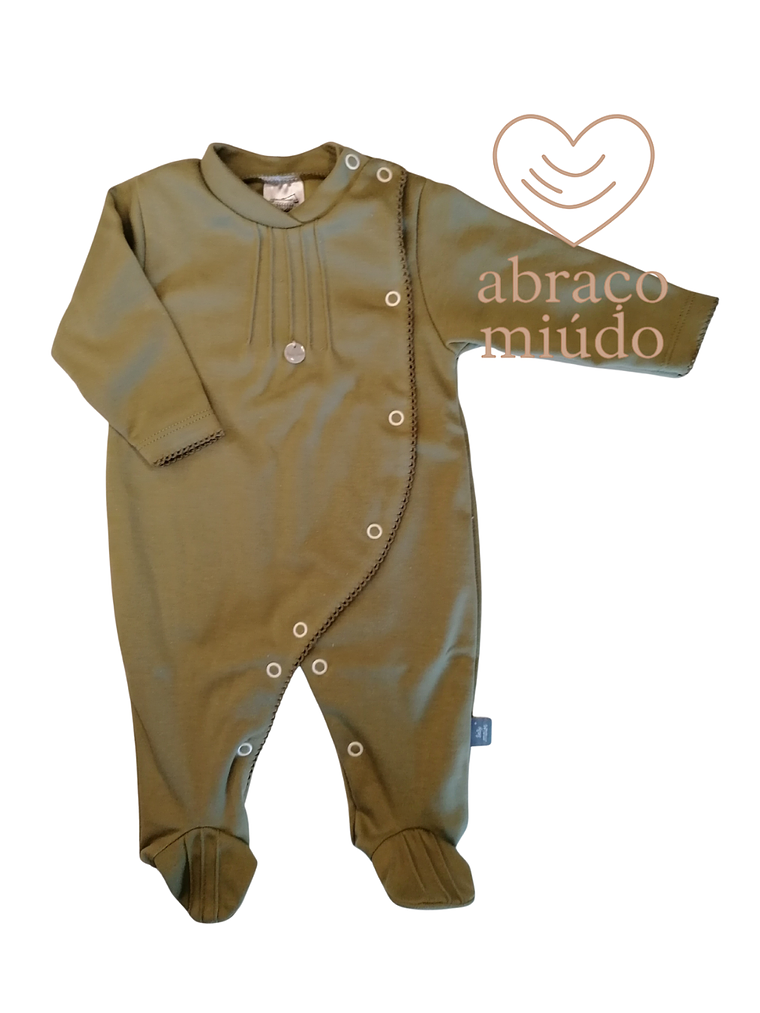 Babygrow 100% Algodão com Carda – Suave e Confortável. Vários tamanhos e cores  1