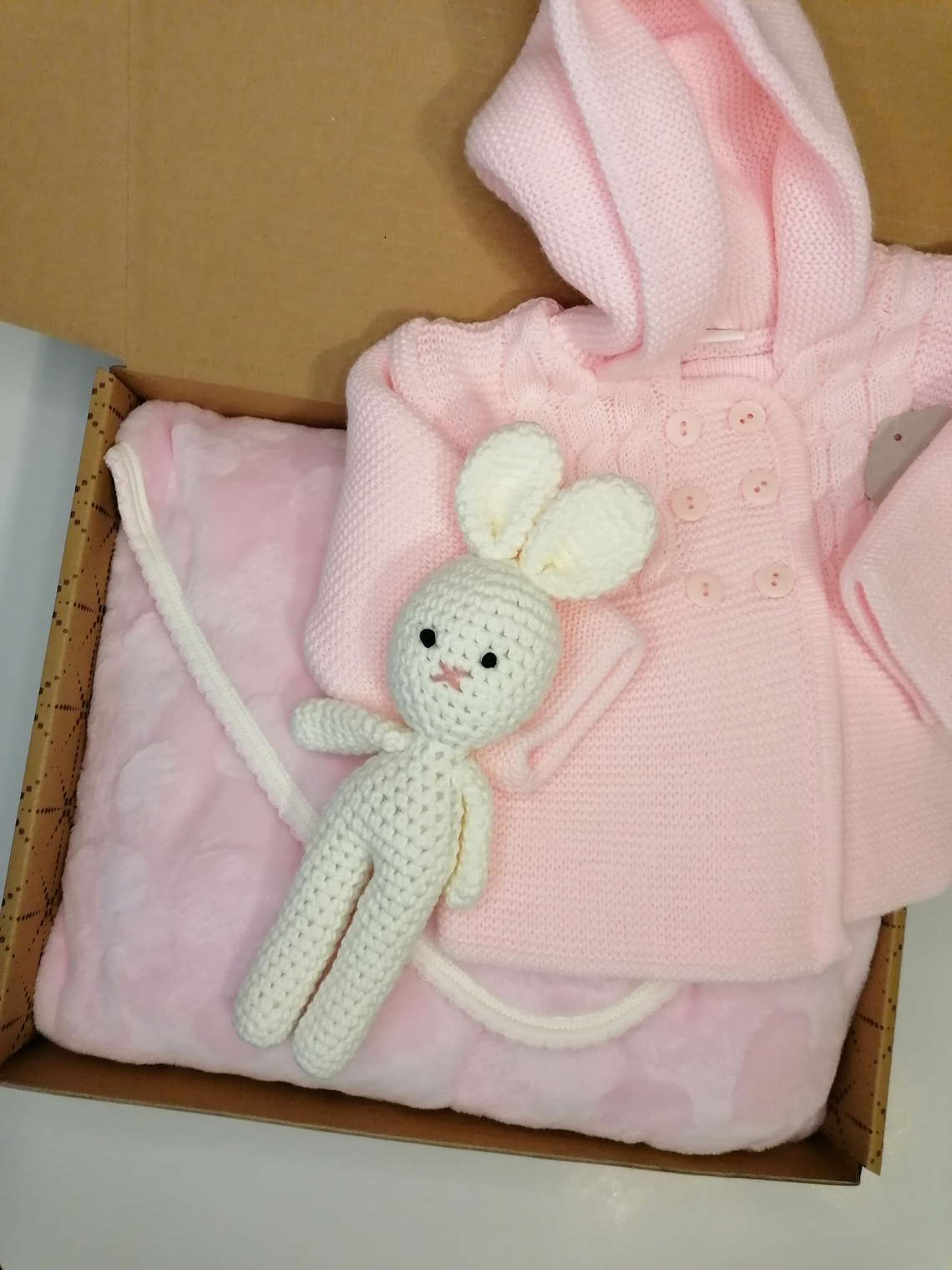 Conjunto Amigurumi – Manta, Casaco e Boneco Feito à Mão  3