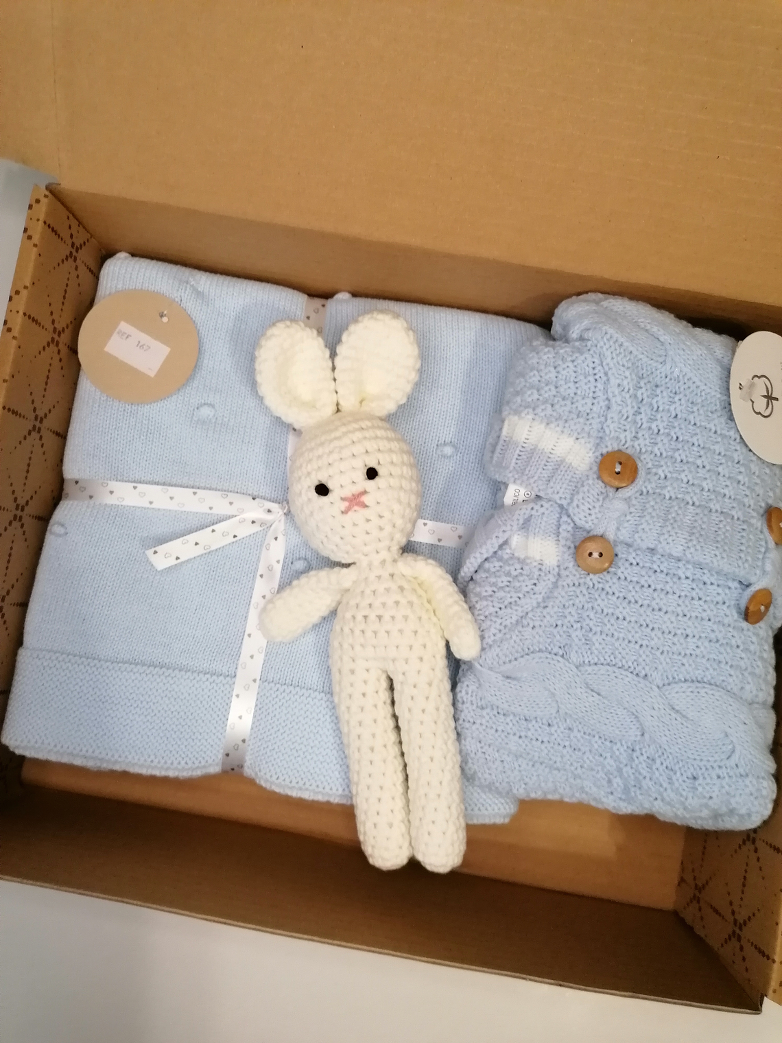 Conjunto Amigurumi – Manta, Casaco e Boneco Feito à Mão  4