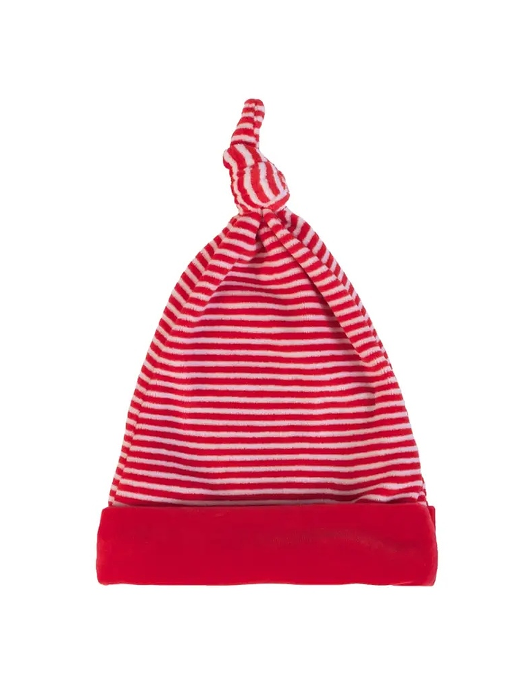 Gorro de Natal às Riscas – Suave e Confortável  1