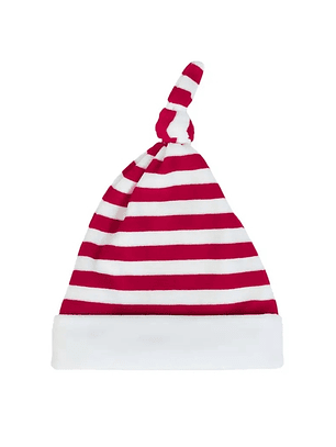 Gorro de Natal às Riscas – Suave e Confortável