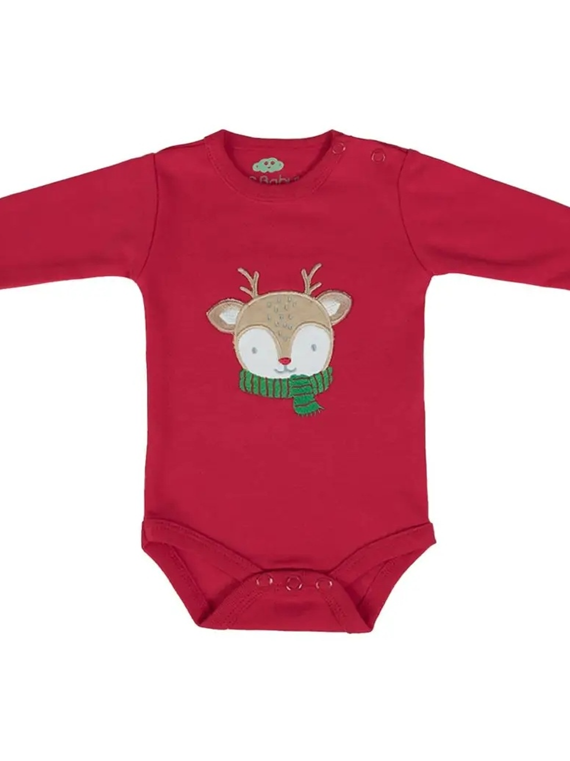 Body de Natal 100% Algodão com Carda – Vários tamanhos  1