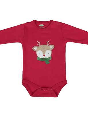 Body de Natal 100% Algodão com Carda – Vários tamanhos 