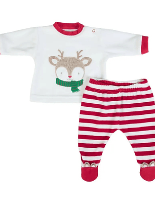 Conjunto de Natal em Veludo – 2 Peças Super Confortáveis