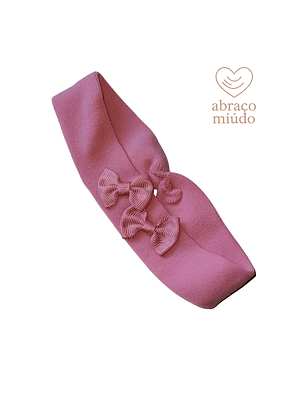 Fita de Cabelo para Bebé com Laço – Tamanho Único