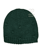 Gorro de Bebé em Malha com Bolinhas - Thumbnail 4