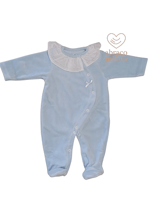 Babygrow em Veludo com Folho – Várias cores 