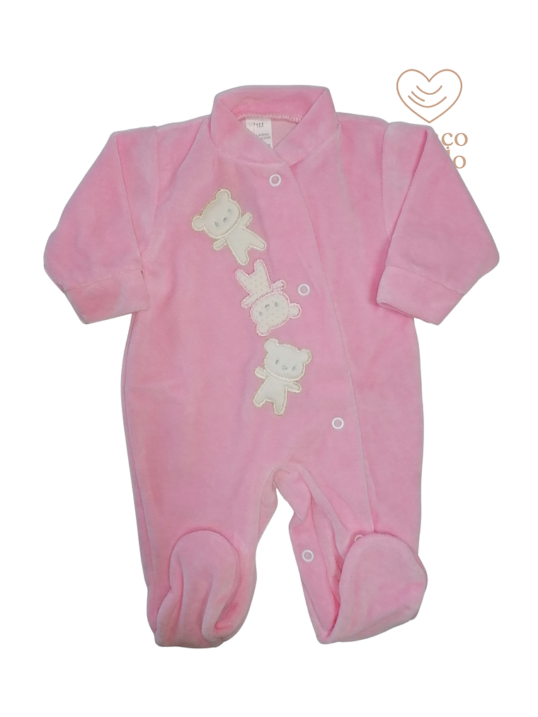 Babygrow de veludo - várias cores  1