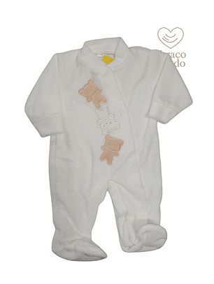 Babygrow de veludo - várias cores 