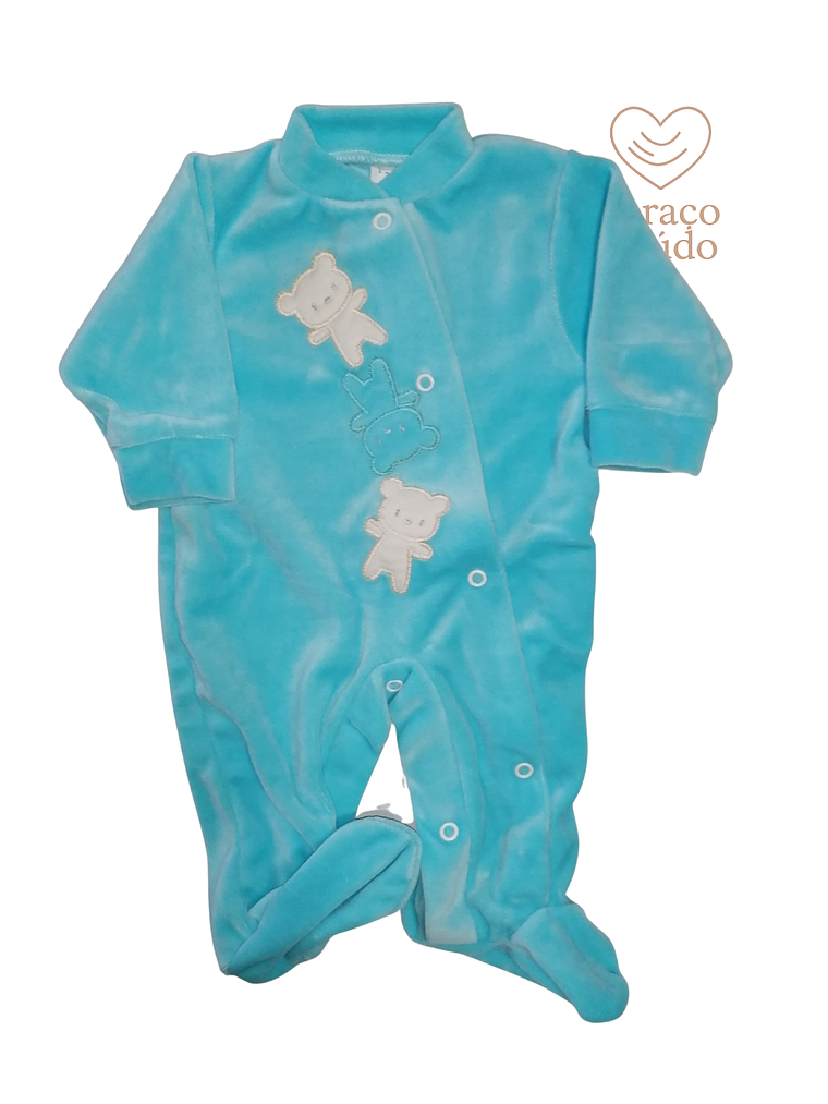 Babygrow de veludo - várias cores  3