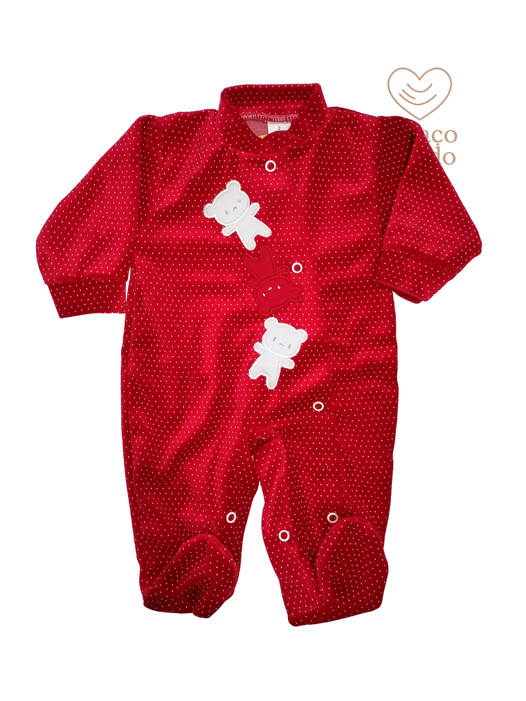 Babygrow de veludo - várias cores  4