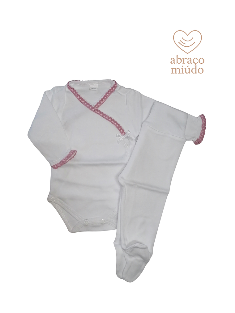 Conjunto Interior para Bebé vários tamanhos - 100% algodão com carda  3