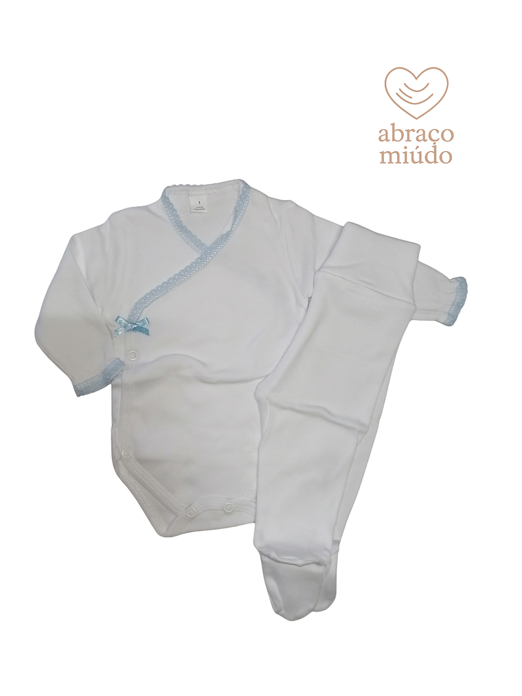 Conjunto Interior para Bebé vários tamanhos - 100% algodão com carda  4