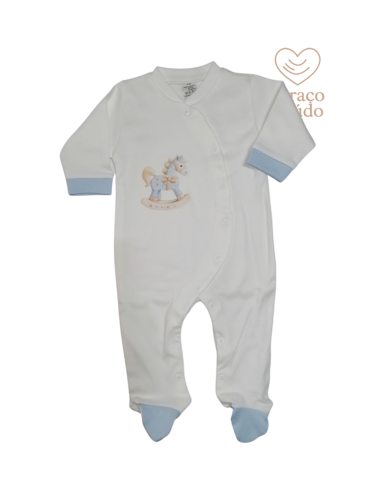Babygrow algodão cavalinho várias cores  1