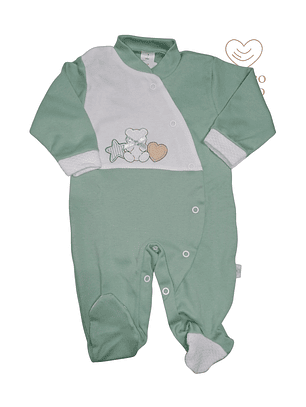 Babygrow algodão urso várias cores 