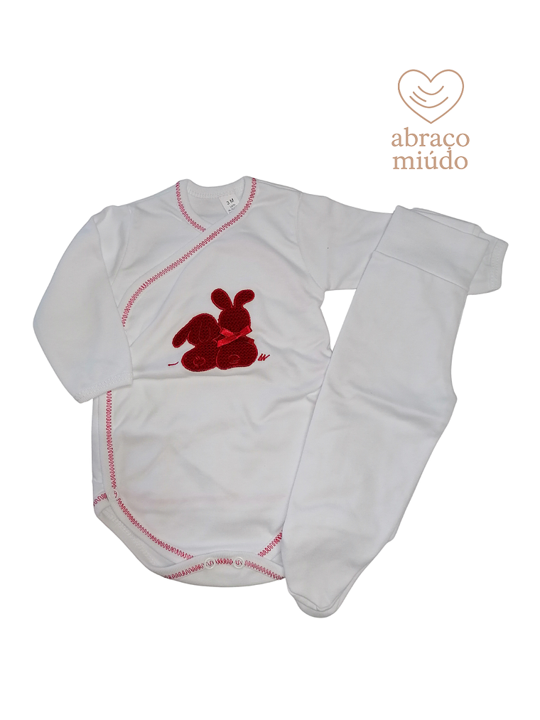 Conjunto Interior para Bebé — 100% Algodão com Carda  3