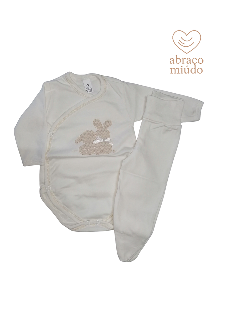 Conjunto Interior para Bebé — 100% Algodão com Carda  4