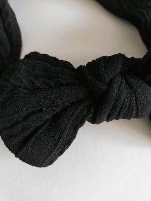 Fita de cabelo para bebé com laço