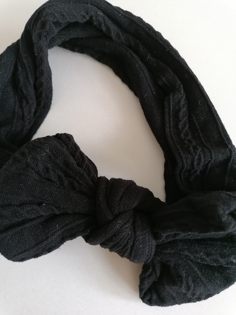 Fita de cabelo para bebé com laço 4