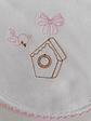 Babete Algodão Bordado Ninho Passarinho  - Thumbnail 3