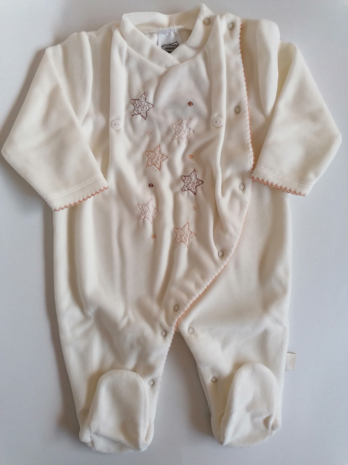 Babygrow Veludo Estrelinhas  8