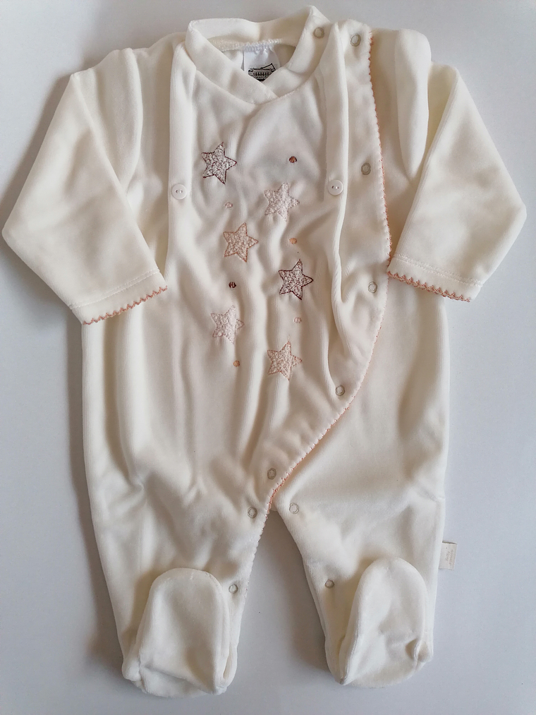 Babygrow Veludo Estrelinhas  8